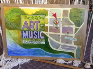 Artspace in Bathurst sign